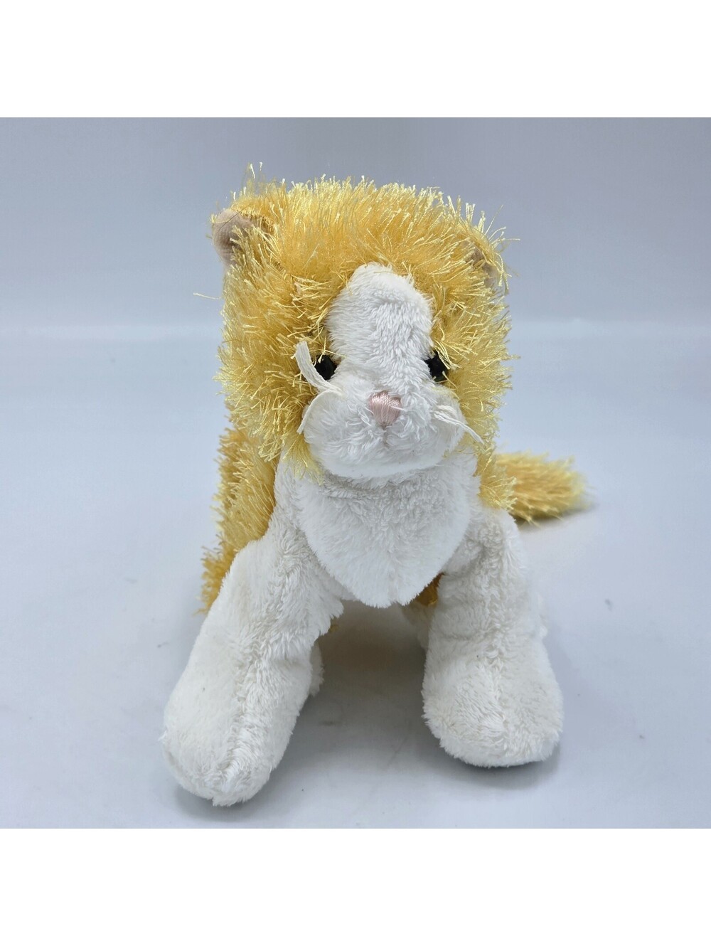 Ganz Webkinz Lil'Kinz Orange Cat Plush HS017 6-inch Stuffed Animal Toy No Code